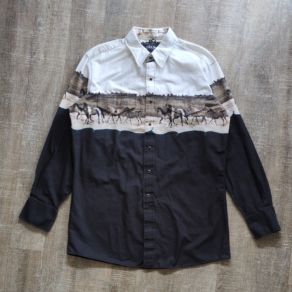 Men's Western Snap Front Shirt